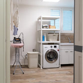 Laundry Shelving Wash & Store White